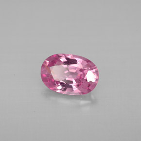 Spinello naturale rosa da 1,15 ct, taglio ovale, VS