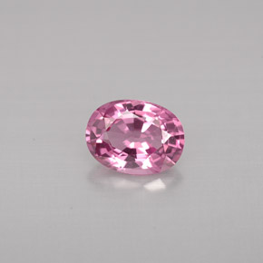Spinello naturale rosa da 0,97 ct, taglio ovale, VS