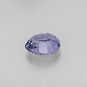 Spinello naturale blu da 0,94 ct, taglio a pera, VS
