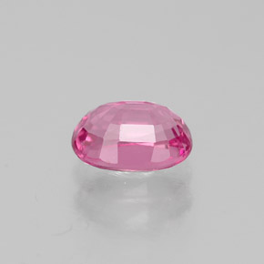 Spinello naturale rosa da 0,86 ct, taglio ovale, VVS-VS