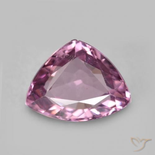 0.95ct Naturale lavanda profonda Spinello, Taglio trillion, VVS-VS
