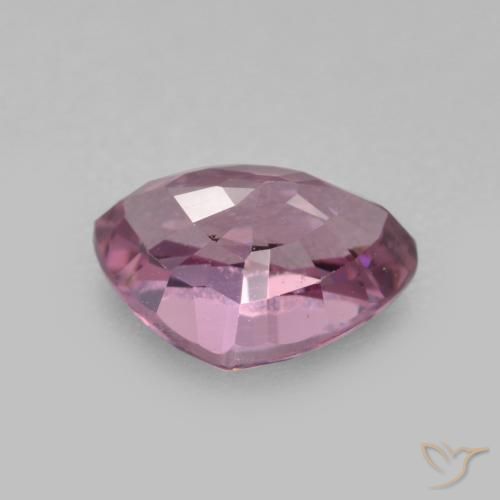 Spinello lavanda profonda naturale da 0.95 ct, Taglio trillion, VVS-VS