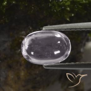 Spinello Viola molto chiaro naturale da 1.48 ct, Ovale, Trasparente