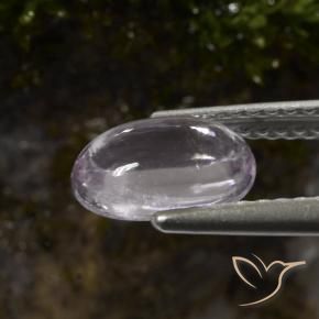 Spinello Viola molto chiaro naturale da 1.48 ct, Ovale, Trasparente