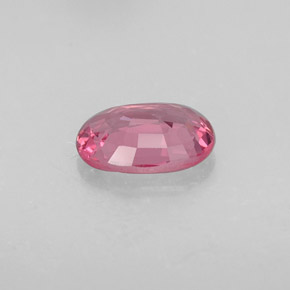 Spinello naturale rosa da 0,98 ct, taglio ovale, VVS-VS