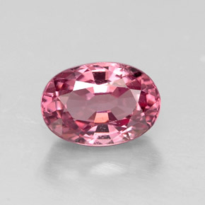 Spinello naturale rosa da 1,17 ct, taglio ovale, VS