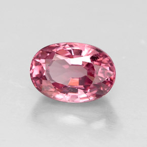 Spinello naturale rosa da 1,17 ct, taglio ovale, VS