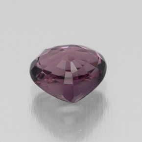 Spinello naturale viola da 1,11 ct, taglio a pera, VVS