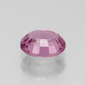 Spinello naturale rosa da 0,87 ct, taglio ovale, VVS-VS