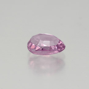 Spinello naturale rosa da 0,96 ct, taglio a pera, VVS-VS