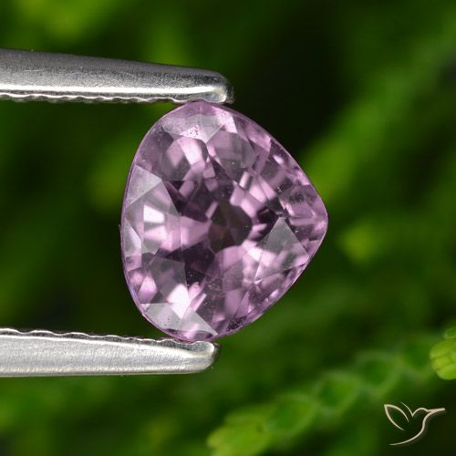 0.67ct Naturale Viola medio-chiaro Spinello, Forma a pera, VS-SI