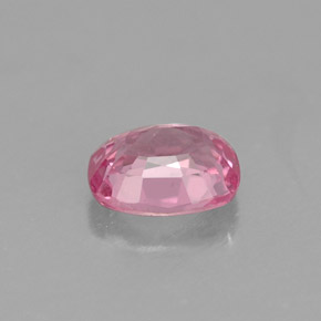 Spinello naturale rosa da 0,64 ct, taglio a cuscino, VVS-VS