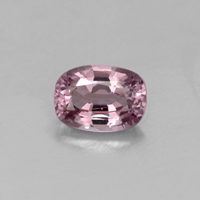 Spinello naturale rosa da 0,68 ct, taglio a cuscino, VVS-VS