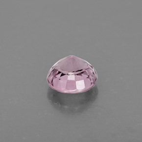 Spinello naturale rosa da 0,86 ct, taglio rotondo, VVS-VS