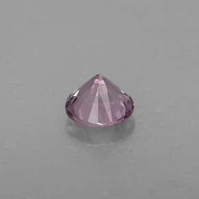Spinello naturale viola da 0,73 ct, taglio rotondo, VS