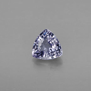 Spinello naturale blu da 0,64 ct, trillion, VVS-VS