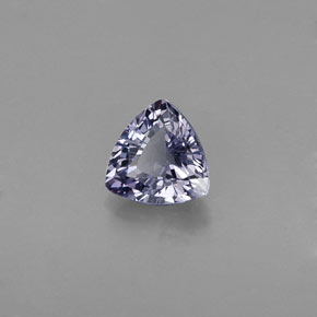 Spinello naturale blu da 0,64 ct, trillion, VVS-VS