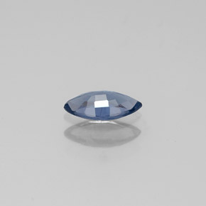 Spinello naturale blu da 0,35 ct, marchesa, VVS-VS