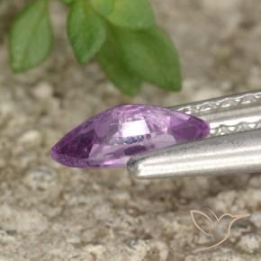 Spinello Viola violetto naturale da 0.39 ct, Taglio marquise, VVS-VS