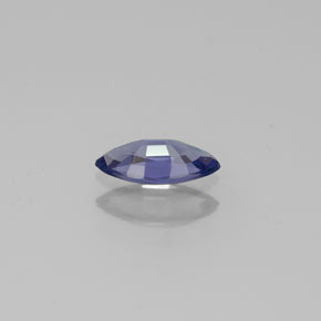 Spinello naturale blu da 0,37 ct, marchesa, VVS-VS