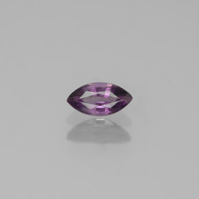 Spinello naturale viola da 0,30 ct, marchesa, VVS-VS
