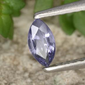 Spinello naturale viola da 0,27 ct, marchesa, VVS-VS