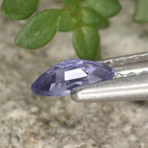 Spinello naturale viola da 0,27 ct, marchesa, VVS-VS
