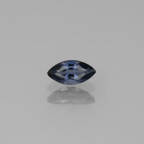 Spinello naturale blu da 0,32 ct, marchesa, VVS-VS
