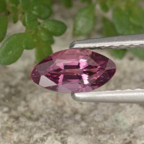 Spinello naturale viola da 0,62 ct, marchesa, VVS-VS