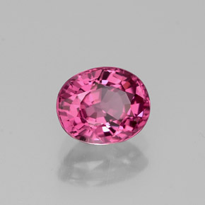 Spinello naturale rosa da 1,12 ct, taglio ovale, VVS-VS