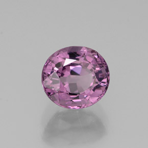 Spinello naturale rosa da 1,37 ct, taglio ovale, VVS-VS