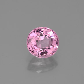 Spinello naturale rosa da 1,07 ct, taglio ovale, VS