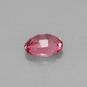Spinello naturale rosa da 0,99 ct, taglio ovale, VVS-VS
