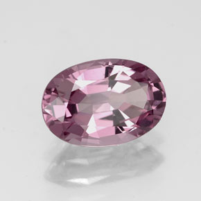 Spinello naturale porpora da 1,70 ct, taglio ovale, VS