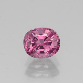 Spinello naturale rosa da 0,95 ct, taglio ovale, VVS-VS