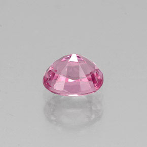 Spinello naturale rosa da 0,77 ct, taglio ovale, VS