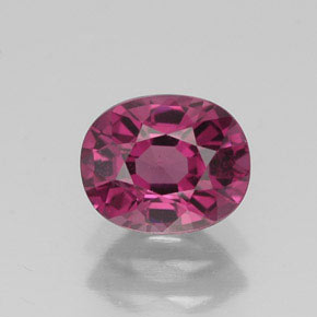 Spinello naturale rosa da 1,15 ct, taglio ovale, VS