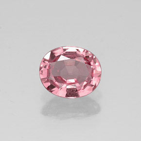 Spinello naturale rosa da 0,69 ct, taglio ovale, VVS