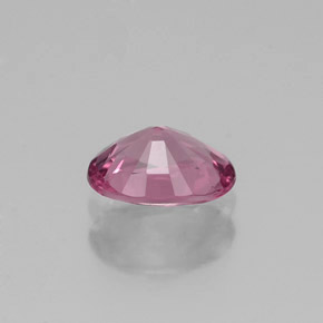 Spinello naturale rosa da 0,81 ct, taglio ovale, VVS