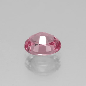 Spinello naturale rosa da 0,91 ct, taglio ovale, VVS
