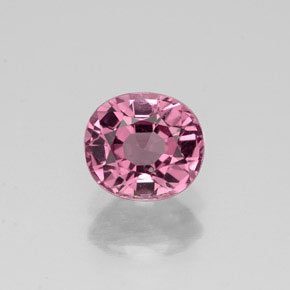 Spinello naturale rosa da 0,98 ct, taglio ovale, VVS