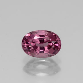 Spinello naturale rosa da 0,95 ct, taglio ovale, VS