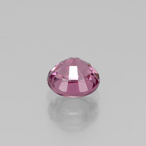 Spinello naturale rosa da 0,87 ct, taglio rotondo, VVS-VS