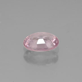 Spinello naturale rosa da 0,73 ct, taglio ovale, VVS-VS
