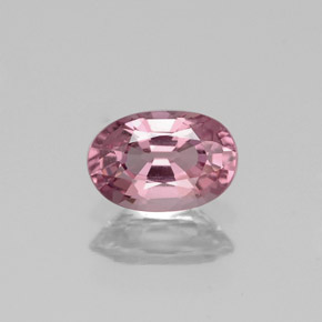 Spinello naturale rosa da 0,69 ct, taglio ovale, VVS-VS