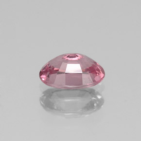 Spinello naturale rosa da 0,69 ct, taglio ovale, VVS-VS