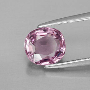 Spinello naturale rosa da 1,78 ct, taglio a cuscino, VS