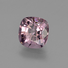Spinello naturale porpora da 1,67 ct, taglio a cuscino, VS
