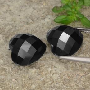Gemme di Spinello Nero naturale da 14.00 ct, Cuore, Opaco