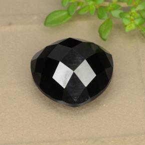 Spinello Nero naturale da 11.04 ct, Taglio trillion, Opaco